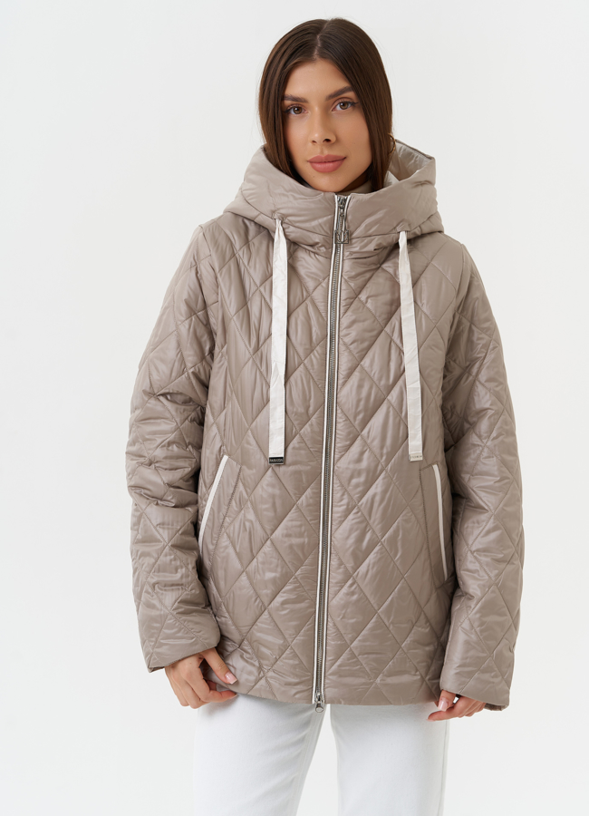 Женская куртка с капюшоном модель № 27872 в кредит