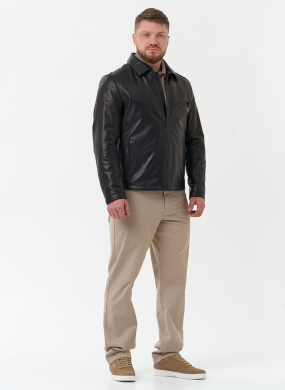 Мужская куртка из натуральной кожи 