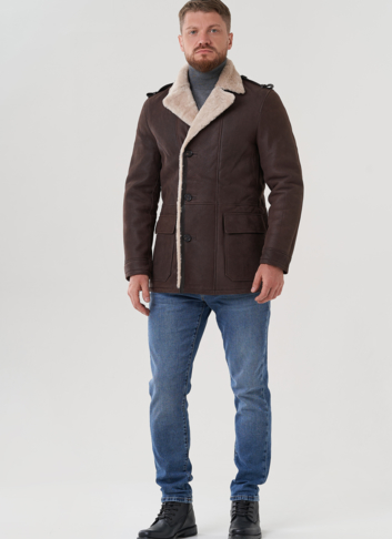 Мужская дубленка 