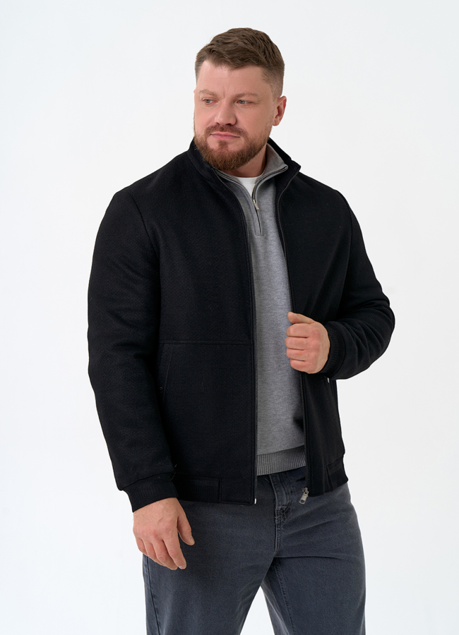 Мужское укороченное пальто модель № 32895 универмаг малина