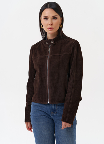 Женская куртка из замши