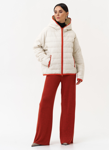 Женская утепленная куртка с капюшоном