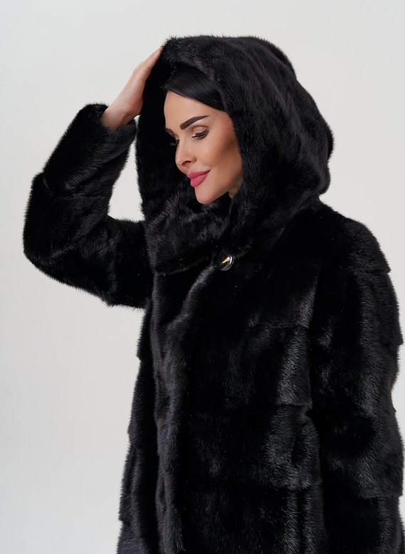 Шуба из норки