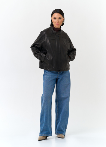 Женская куртка из натуральной кожи