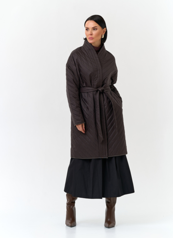 Женская удлиненная куртка кимоно