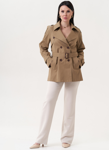 Женский жакет с английским воротником