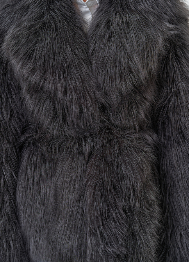 Женская шуба из эко меха модель № 31240 в кредит